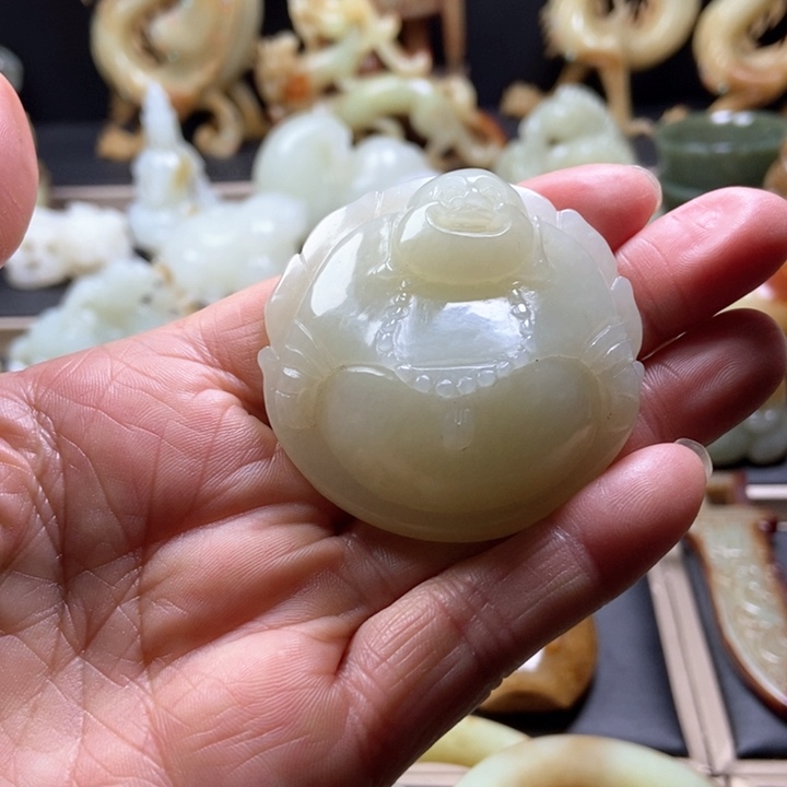 和田玉挂件未镶嵌