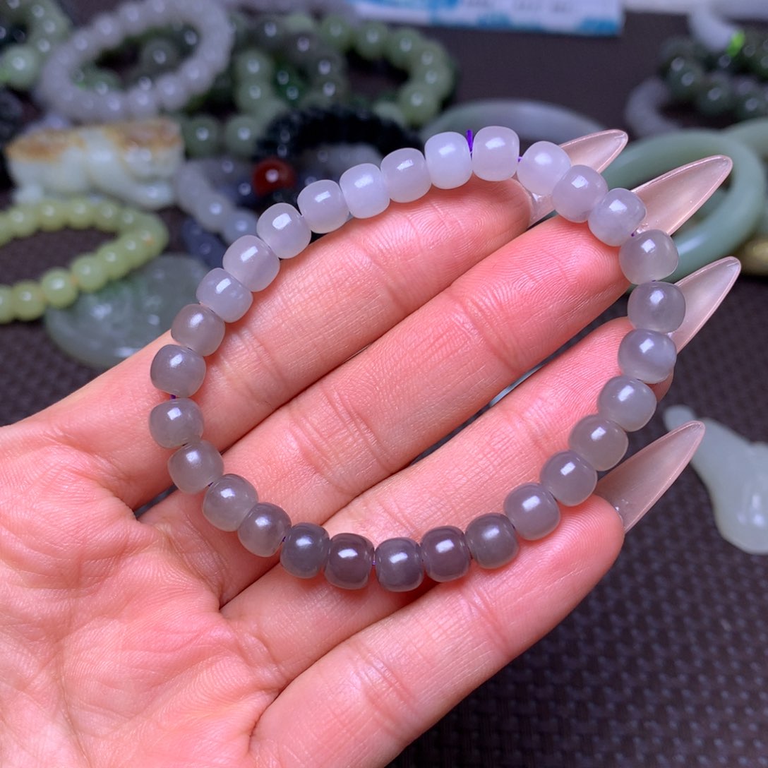 未镶嵌手链和田玉卡7