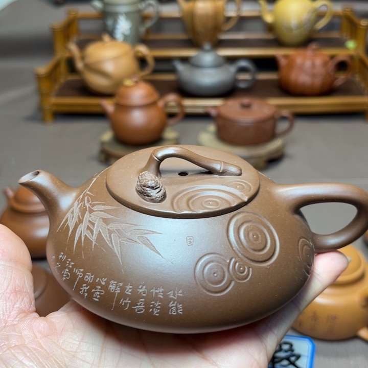 茶壶紫砂手工制作
