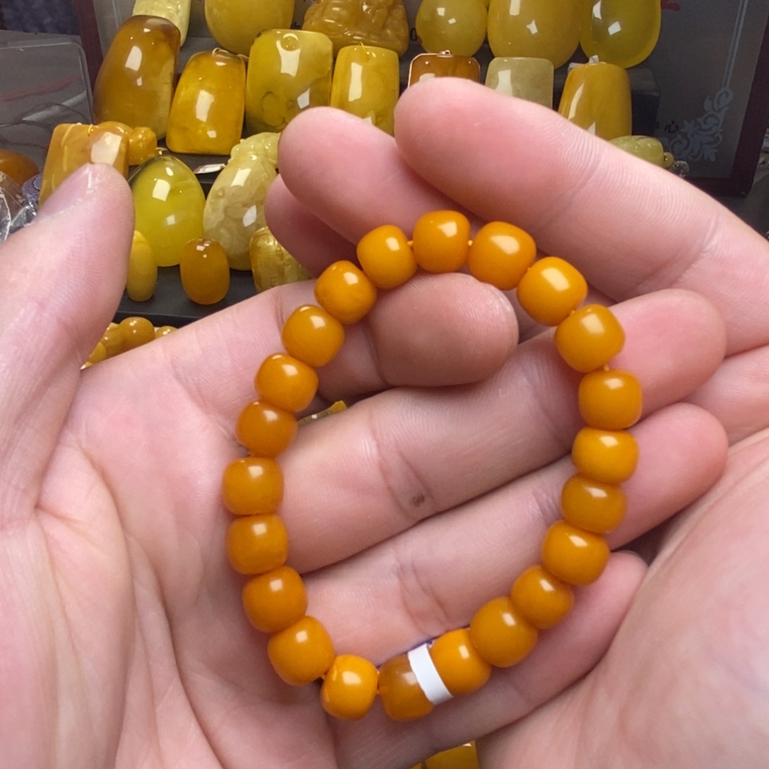 ****签琥珀未镶嵌裸石蜜蜡