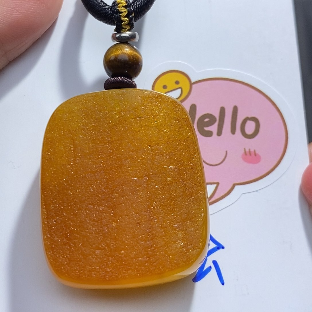 定制琥珀未镶嵌蜜蜡吊坠