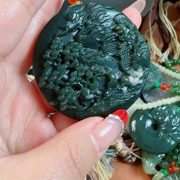 和田玉挂件未镶嵌