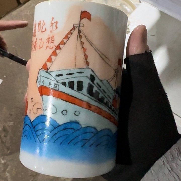 摆件景德镇陶瓷艺术品