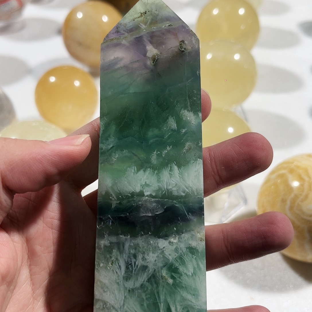 水晶天然水晶微瑕银S925镶嵌