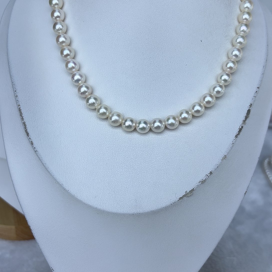 海水珍珠颈饰银S925镶嵌