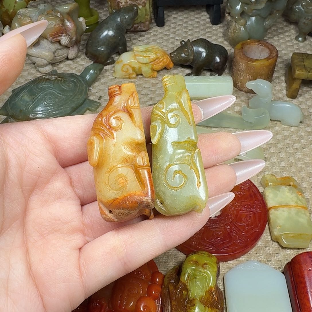 白玉菩提吊坠用****1挂件