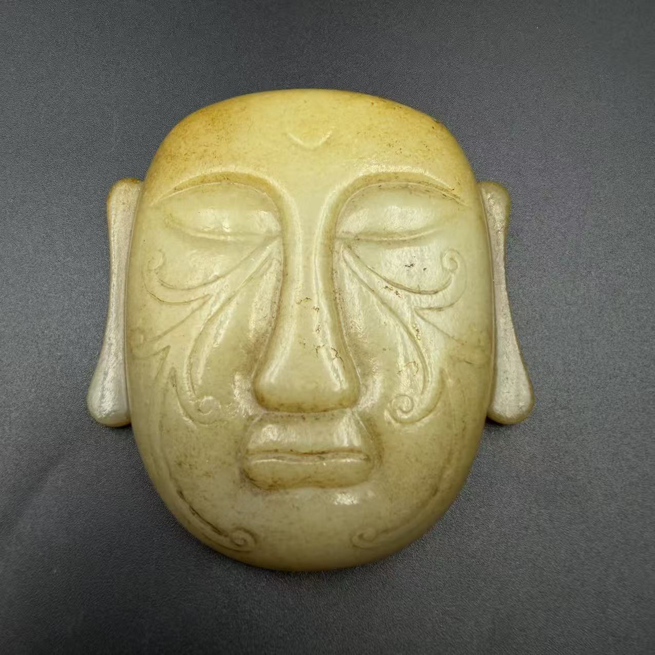 GWC-1204晚010和田玉佛面