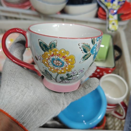 瓷杯子陶瓷餐具杯碗盘微瑕介意慎拍