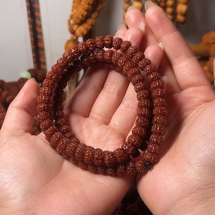 金刚菩提吊坠0.8藏式盘龙