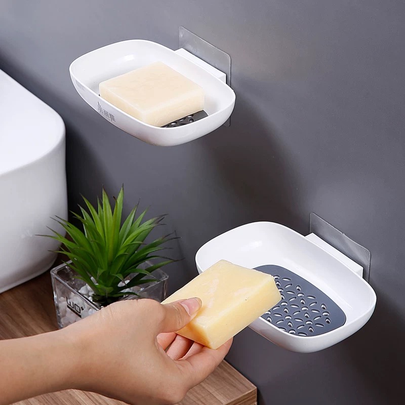 浴室置物架免打孔壁挂厕所洗澡卫生间三角架洗漱洗手台墙上收纳架