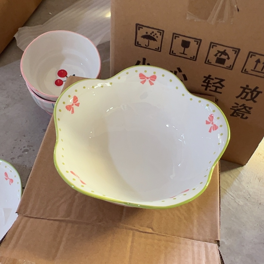 摆件陶高温陶瓷釉下彩微瑕！