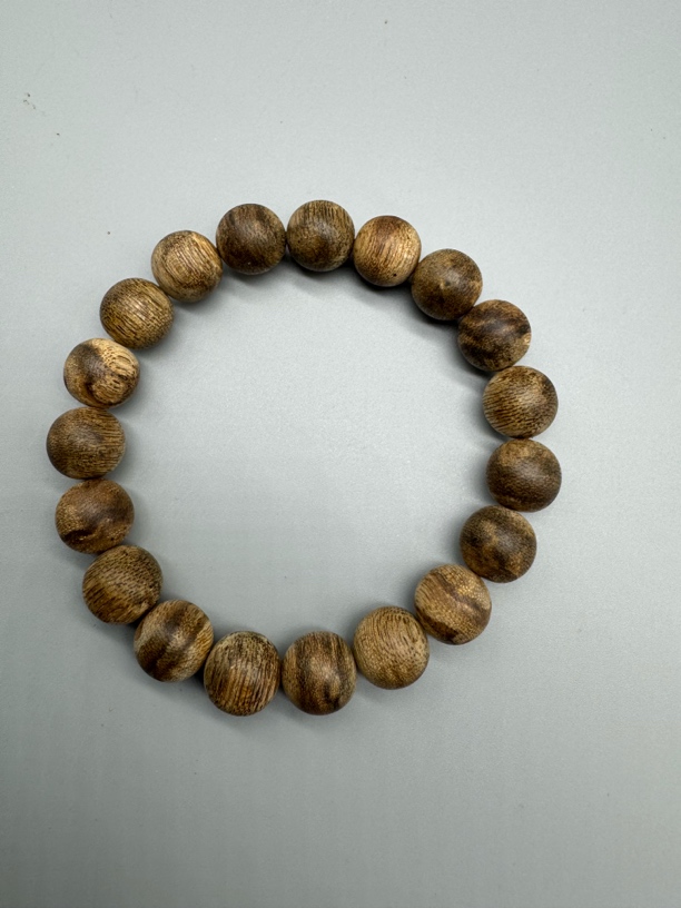 正区柬埔寨软丝老料菩萨棋韵沉香1.1cm单圈高货