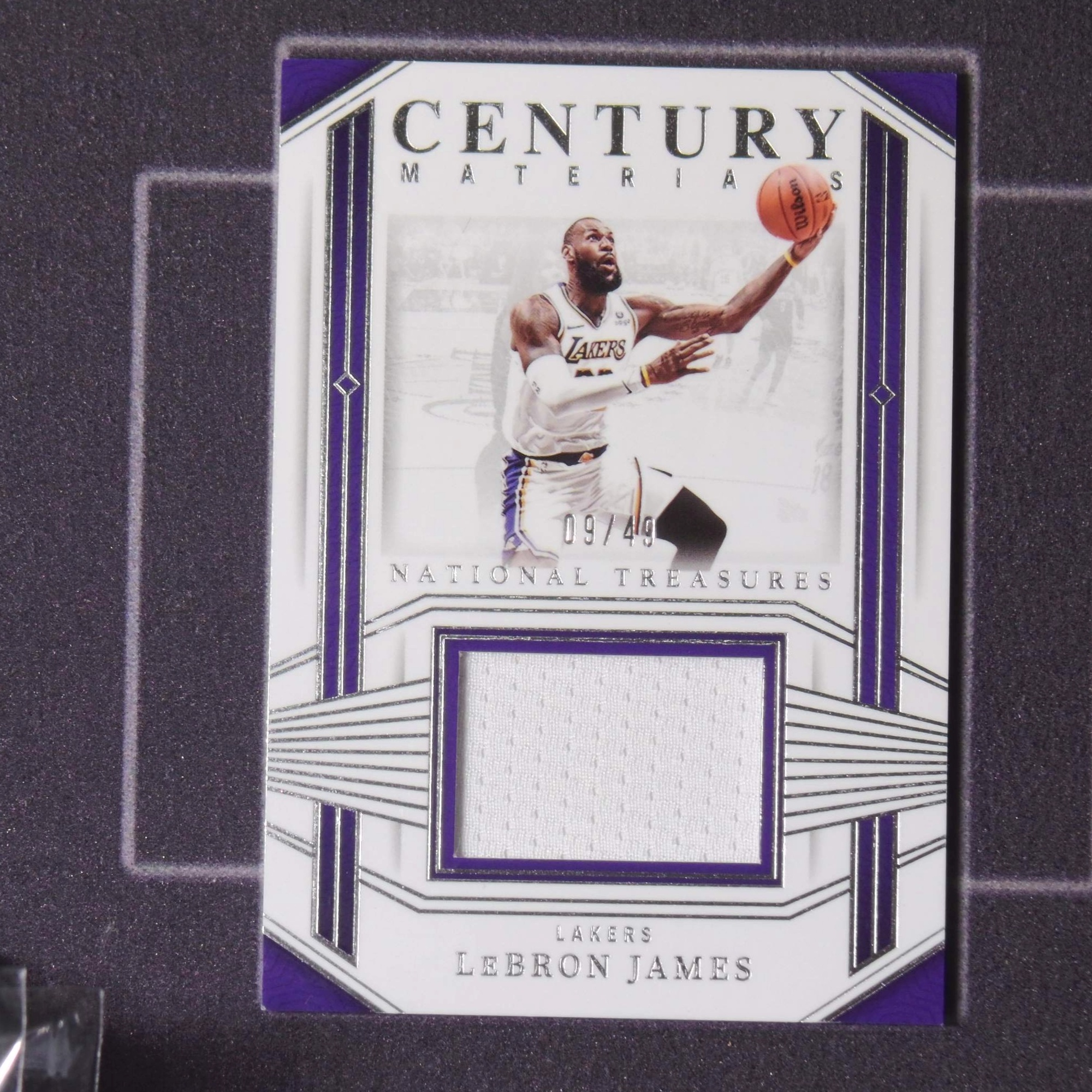 勒布朗·詹姆斯 National 帕尼尼NBA国宝手提球星卡 