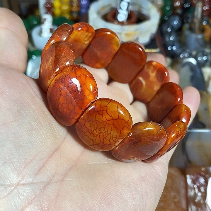 老***》玛瑙/玉髓未镶嵌手链