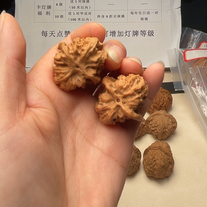 昨***树吊坠文玩核桃野狼