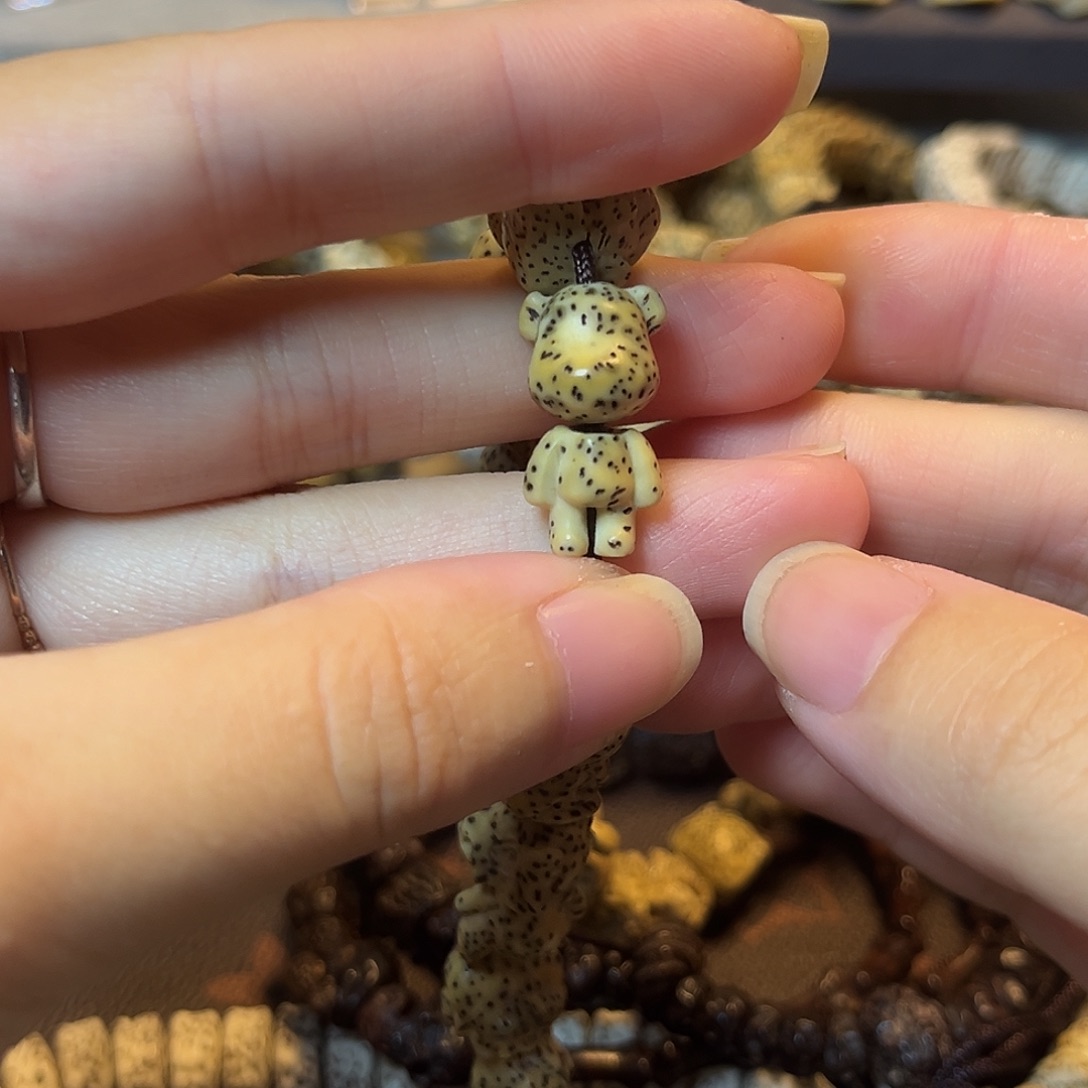 星月菩提吊坠暴力熊原生态