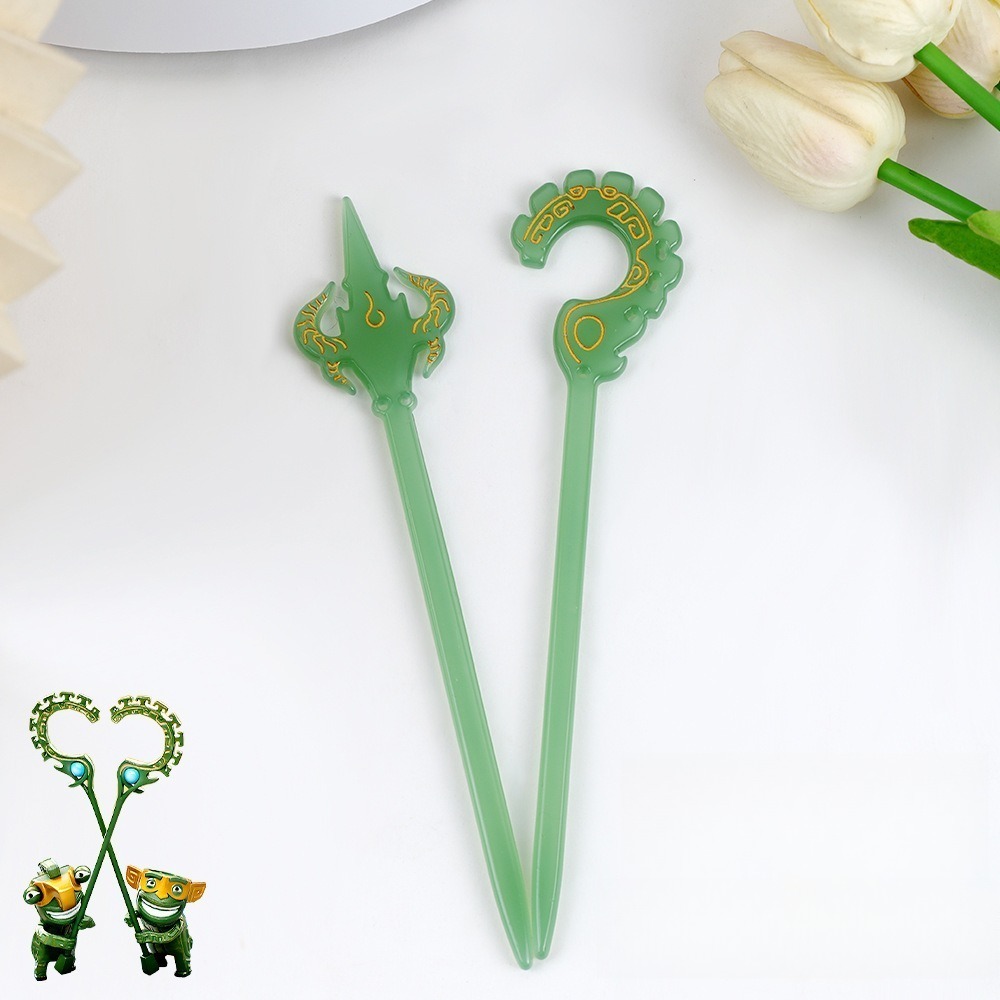 娜咤2文创周边结界兽发簪防御概念神遇强则强素簪子发饰纪念礼物