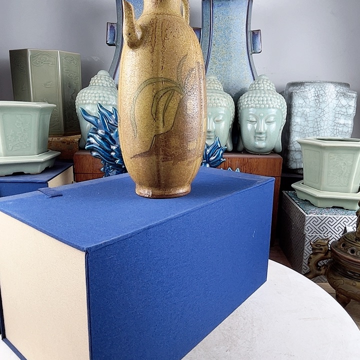 瓶手工制作陶瓷摆件