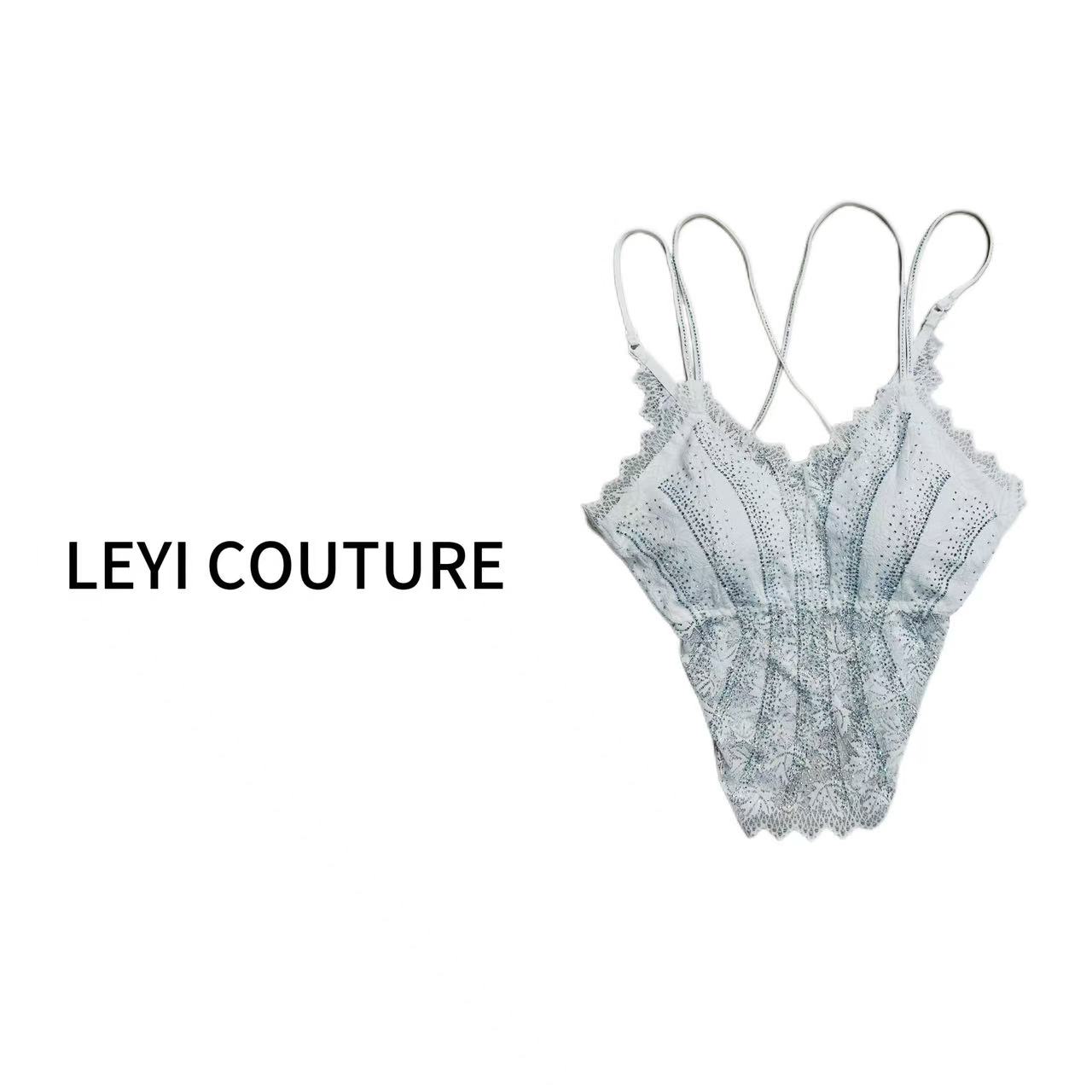【 LEYI COUTURE】畑畑2025高端气质蝴蝶美背