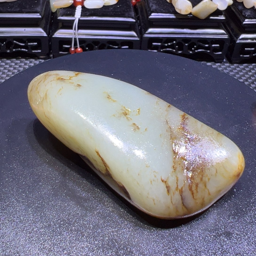 和田玉（子料）未镶嵌颈饰97克-42