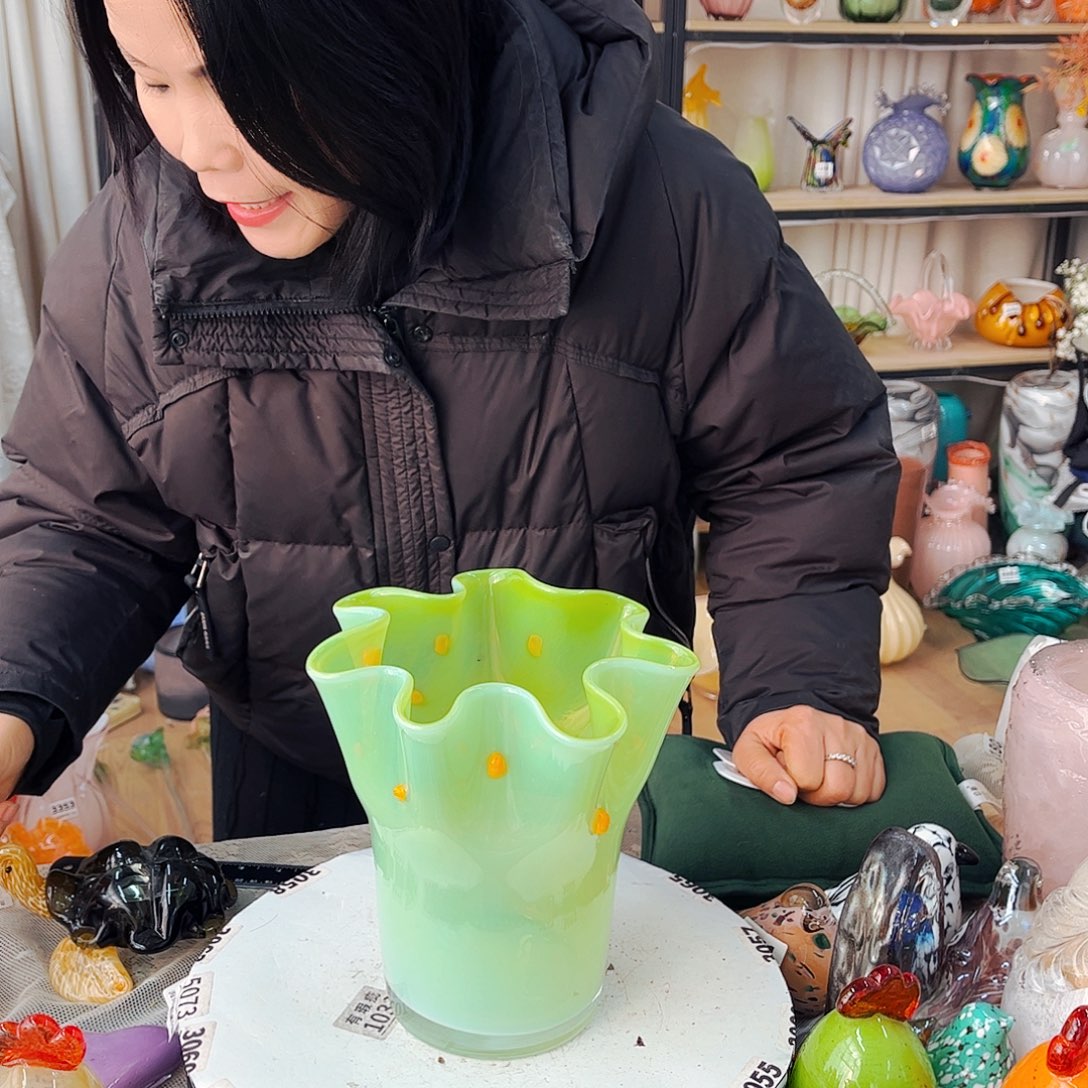 白菜家悦琉璃工艺品