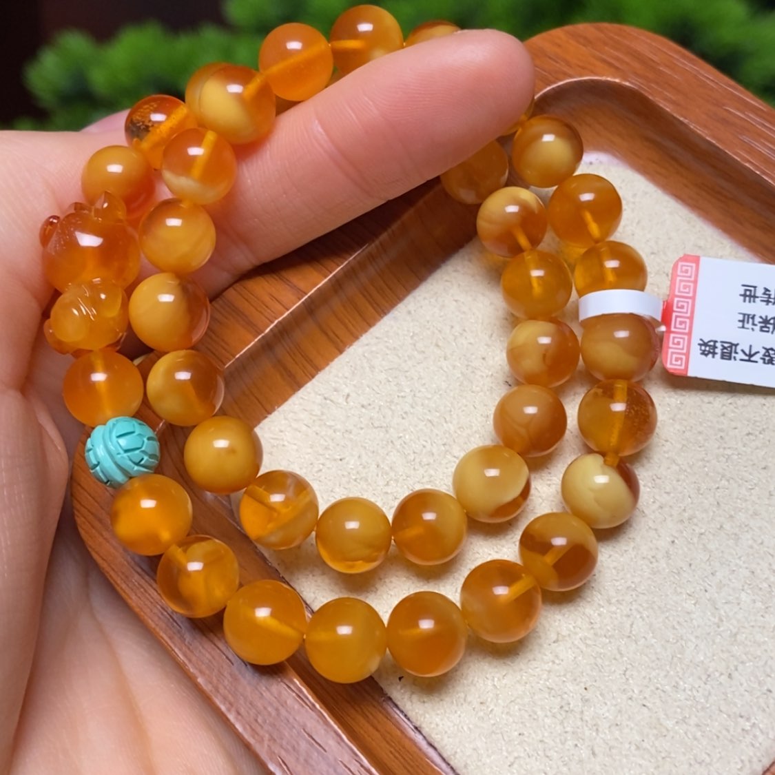 【闪购商品】未镶嵌蜜蜡手链手串