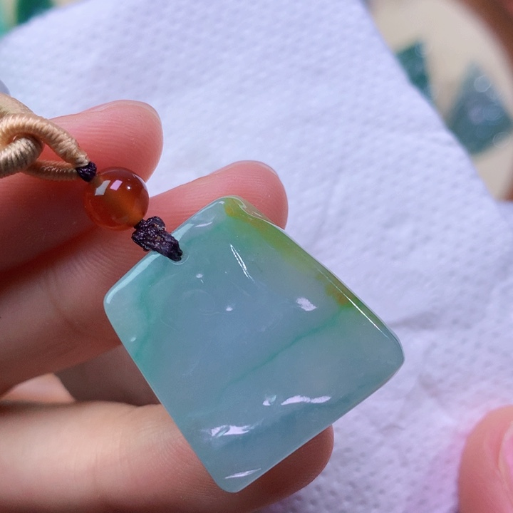 翡翠未镶嵌吊坠(不含链) 4622