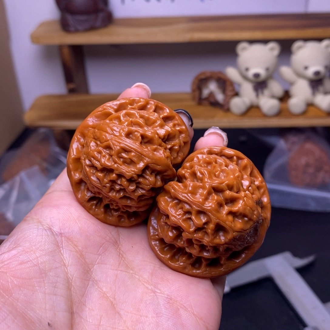 王***头吊坠文玩核桃宫灯福利