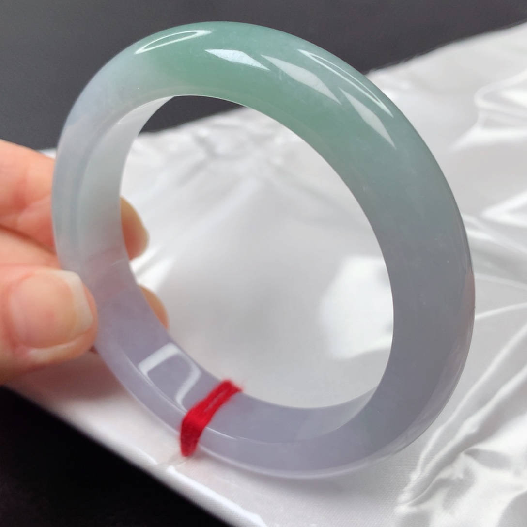 【闪购商品】翡翠手镯未镶嵌42号正圈