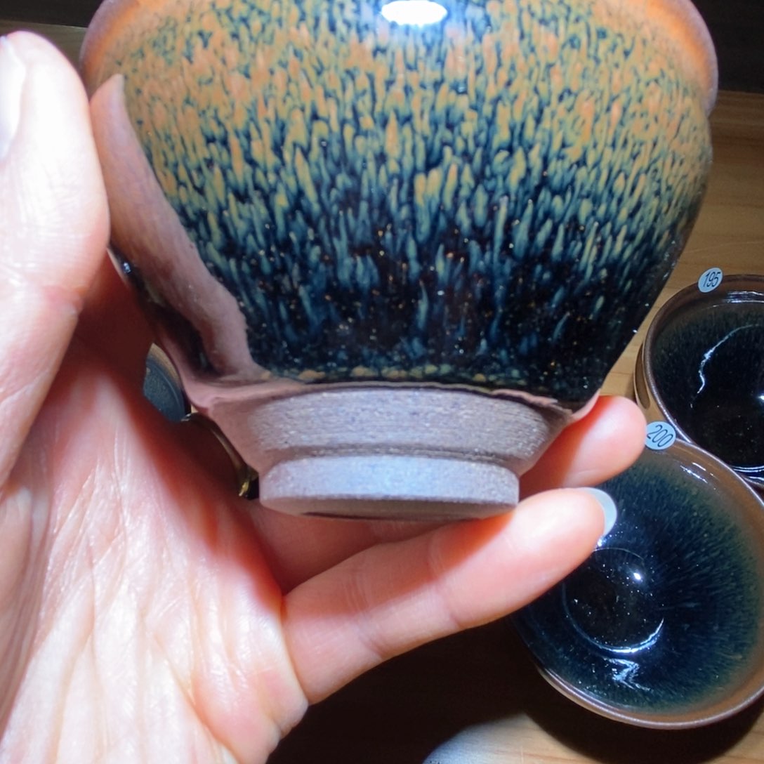 茶盏柴烧建盏主人盏