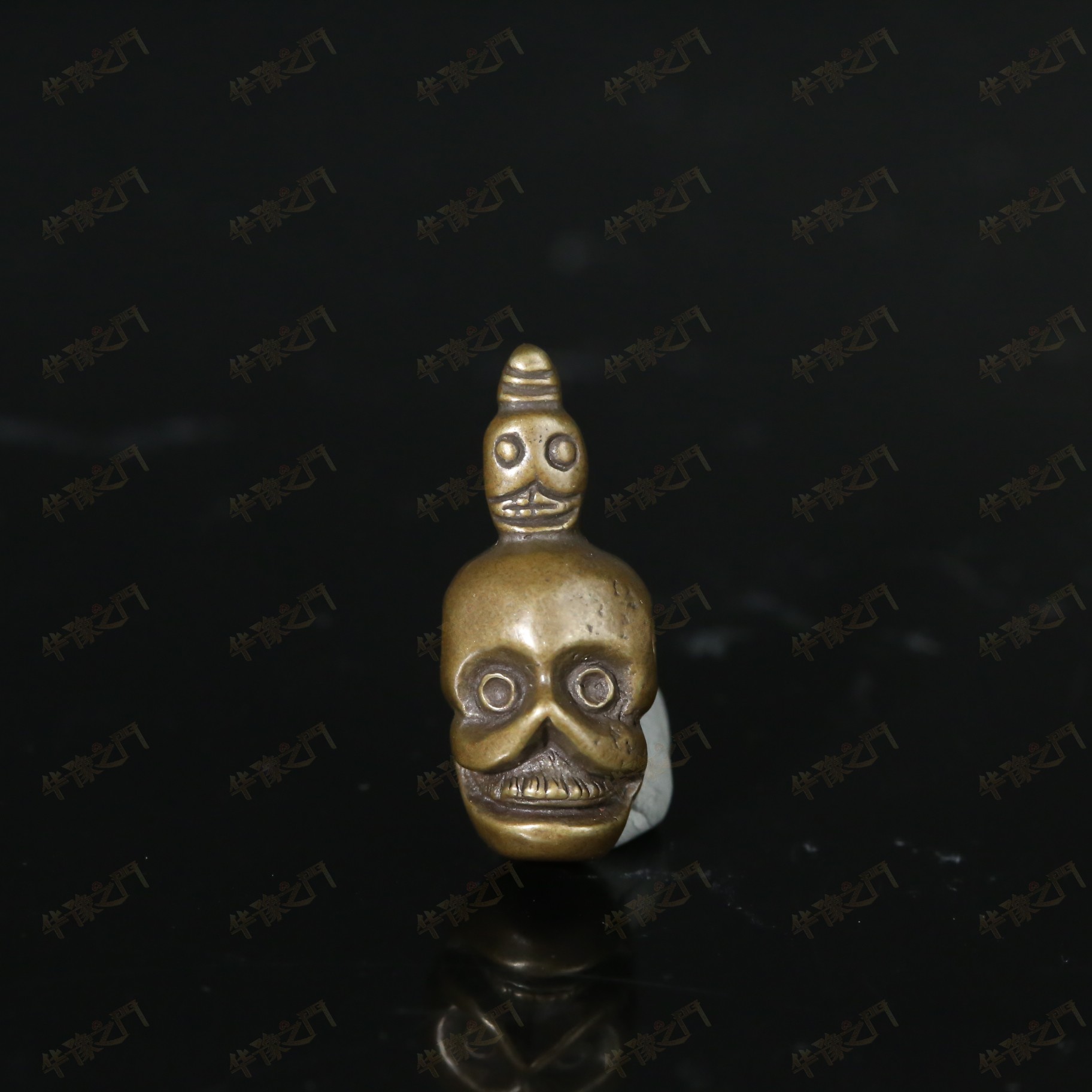 二十世纪铜尸陀林三通【文物宝库】ABS251116020