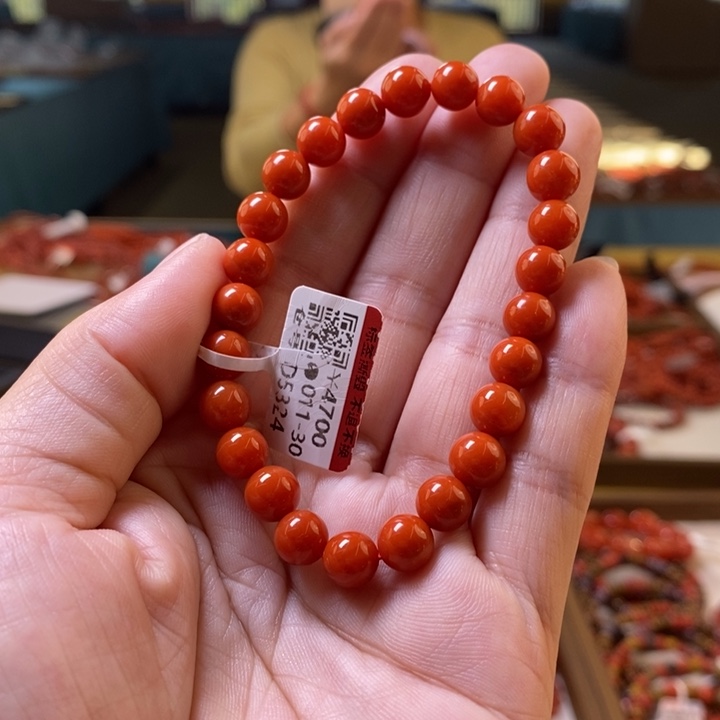 未镶嵌卡7m+南红玛瑙