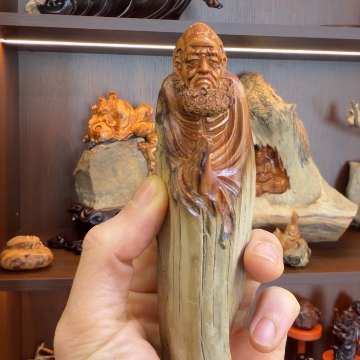 柏木（崖柏）木雕款