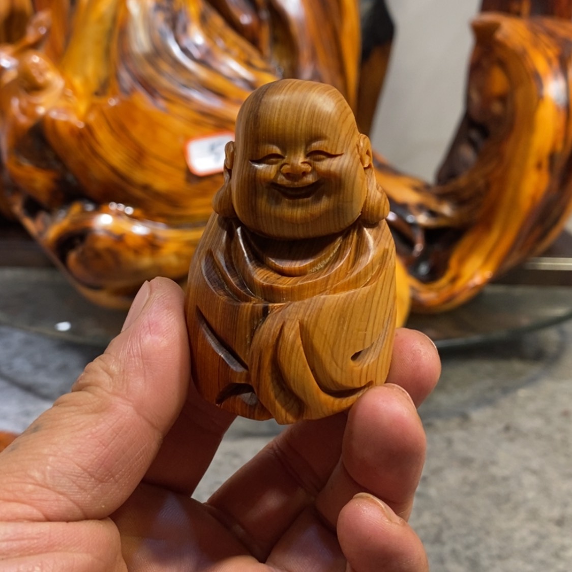 【闪购商品】柏木（崖柏）根雕木雕工艺品摆件家居满十送一手把件