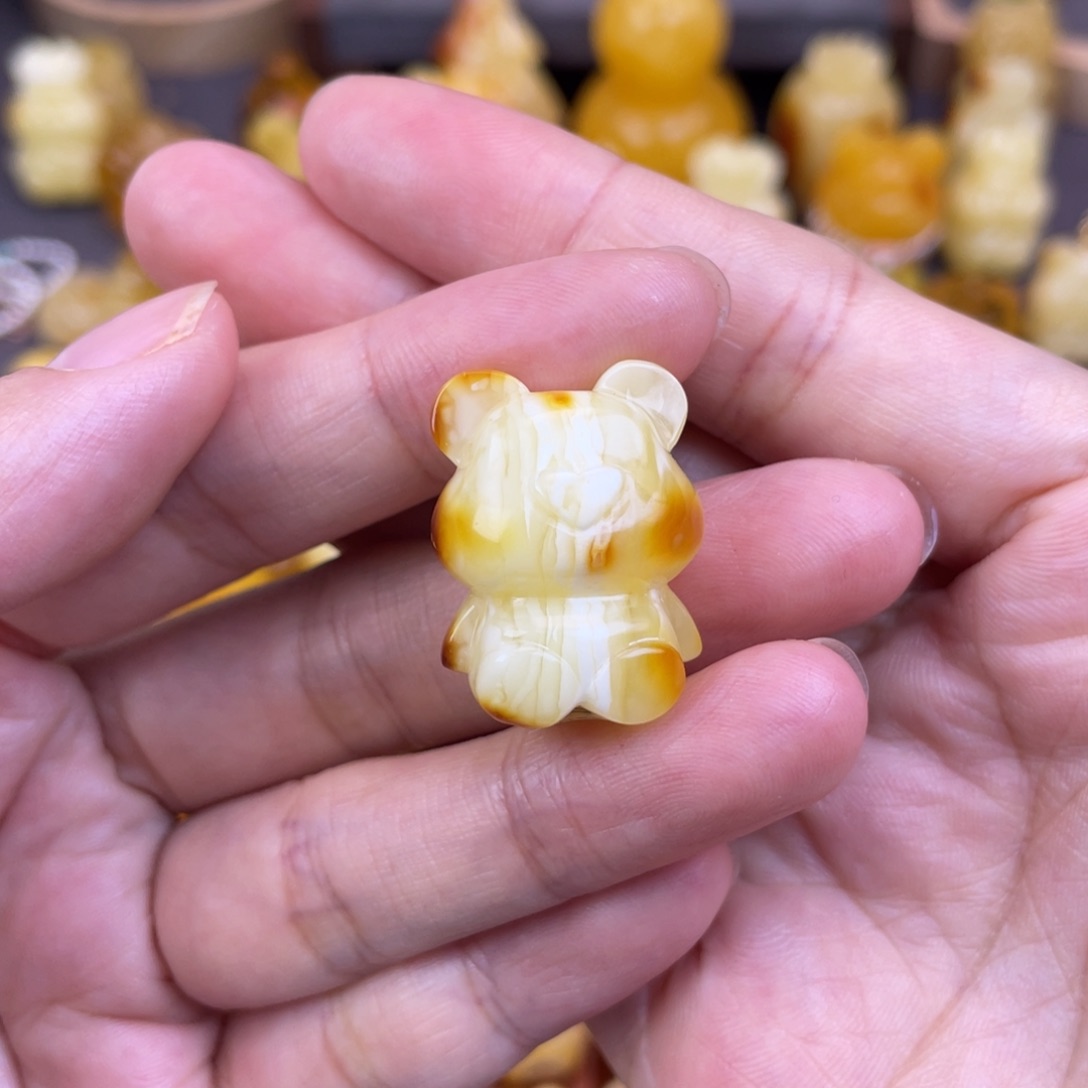 未镶嵌琥珀裸石蜜蜡