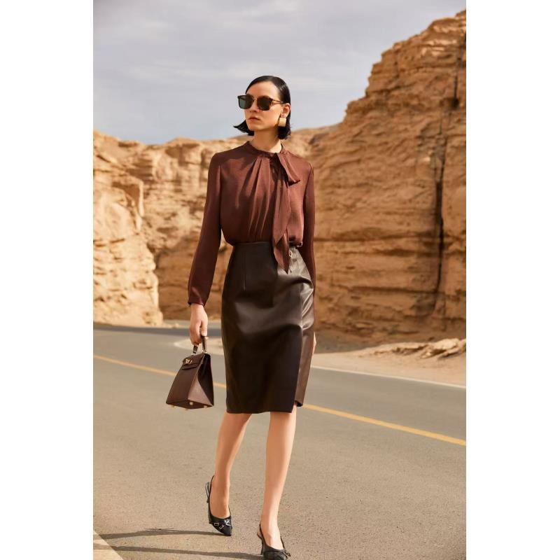 （宝Z）25ss秋季新款高级感半身裙复古气质感（M25C4691）