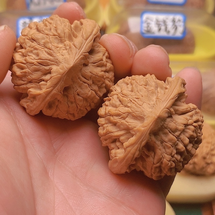 文玩核桃把件44全品龙鼎官帽