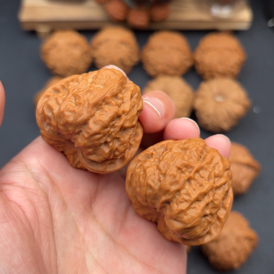 文玩核桃把件肌肉蛙39