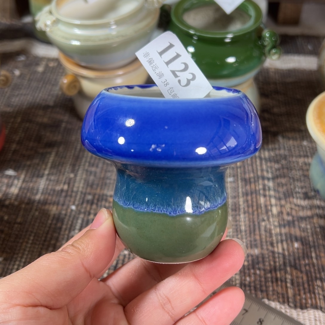 红陶景德镇手工花盆