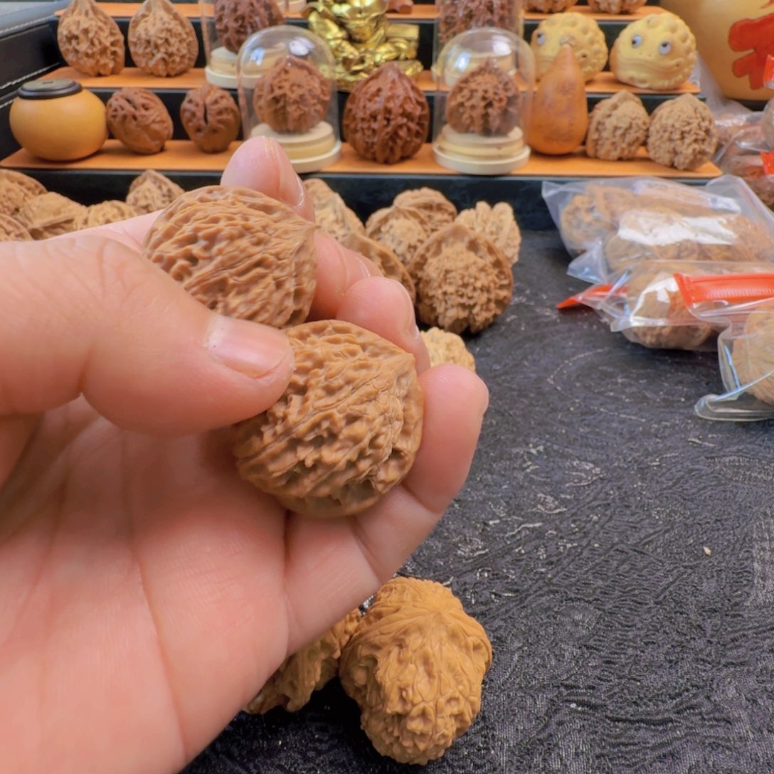 猴头核桃把件文玩核桃 野生小众