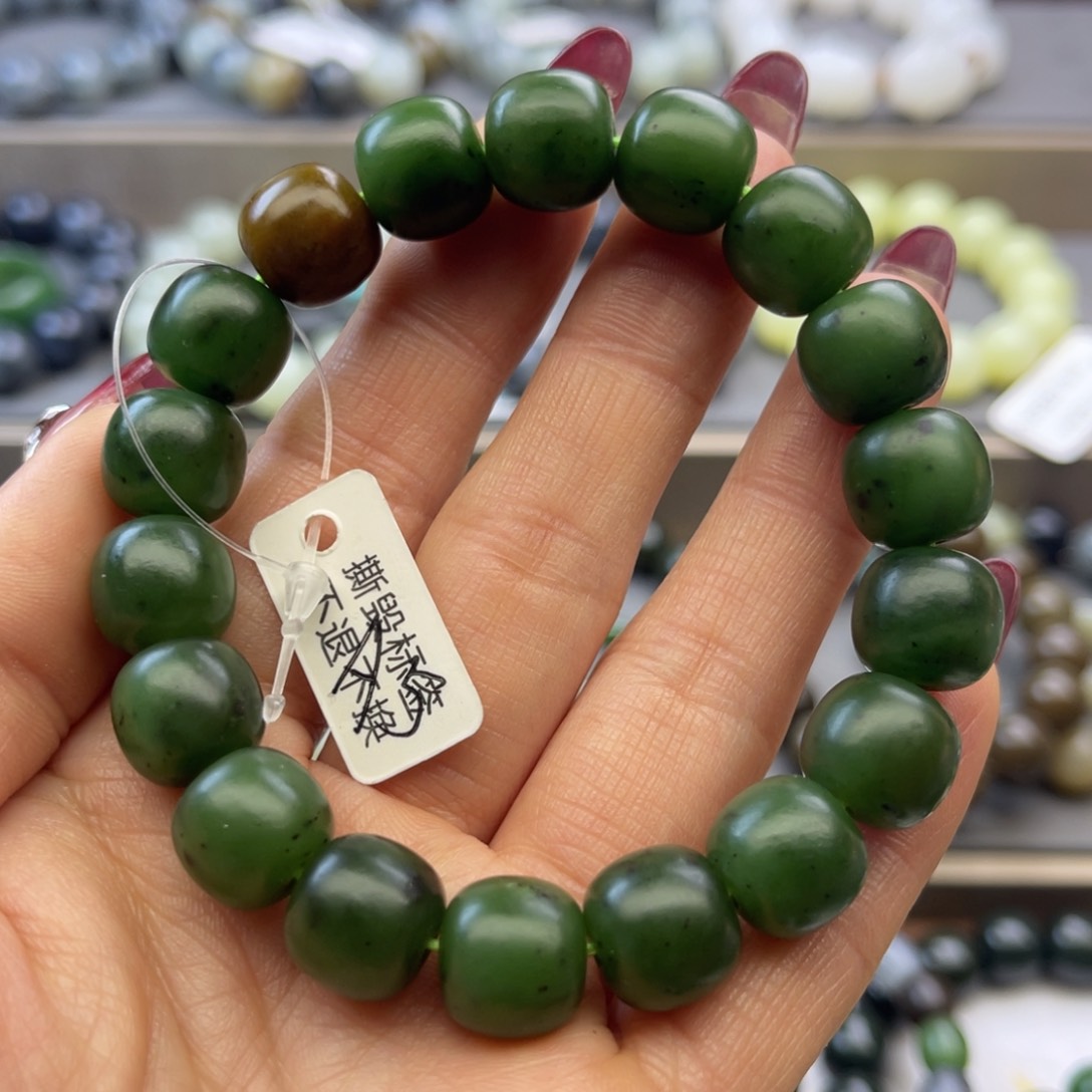 和田玉手链未镶嵌