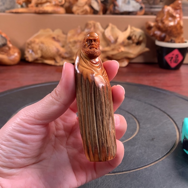 柏木（崖柏）根雕手把