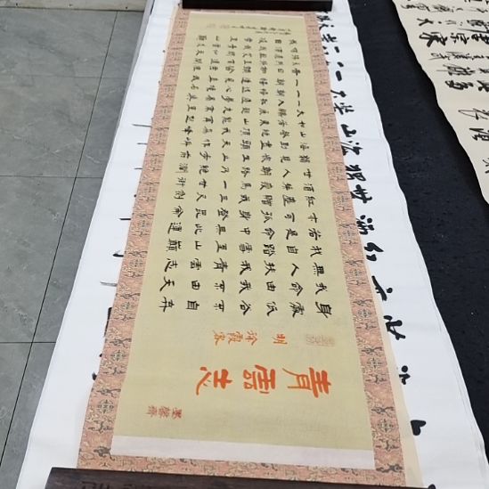 翰墨白武坤老师作品一副