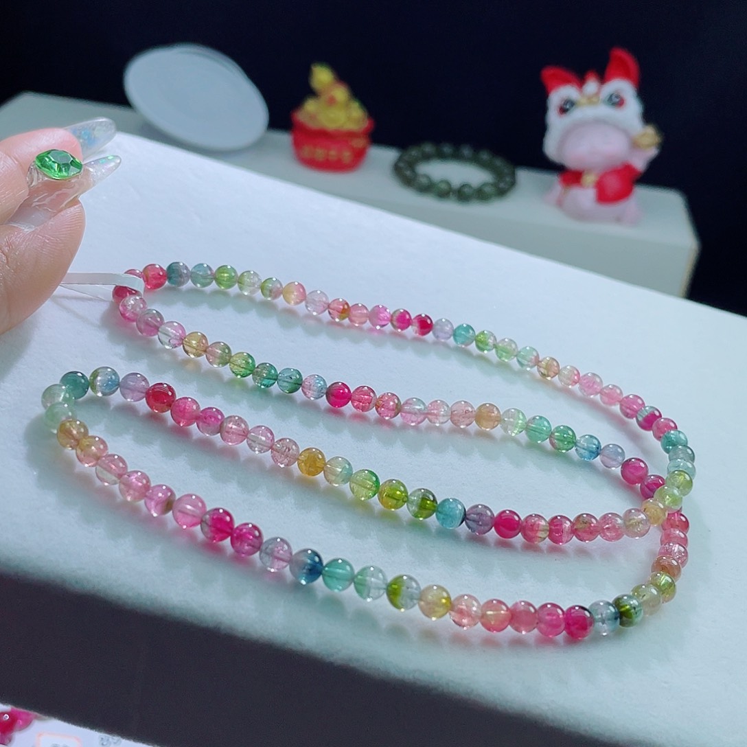 手链未镶嵌碧玺5.2mm左右