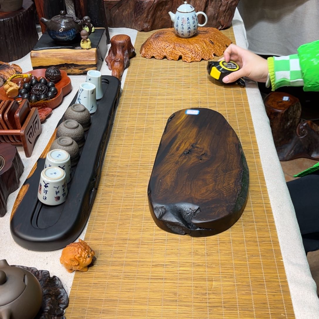 缅甸鸡翅木干泡盘