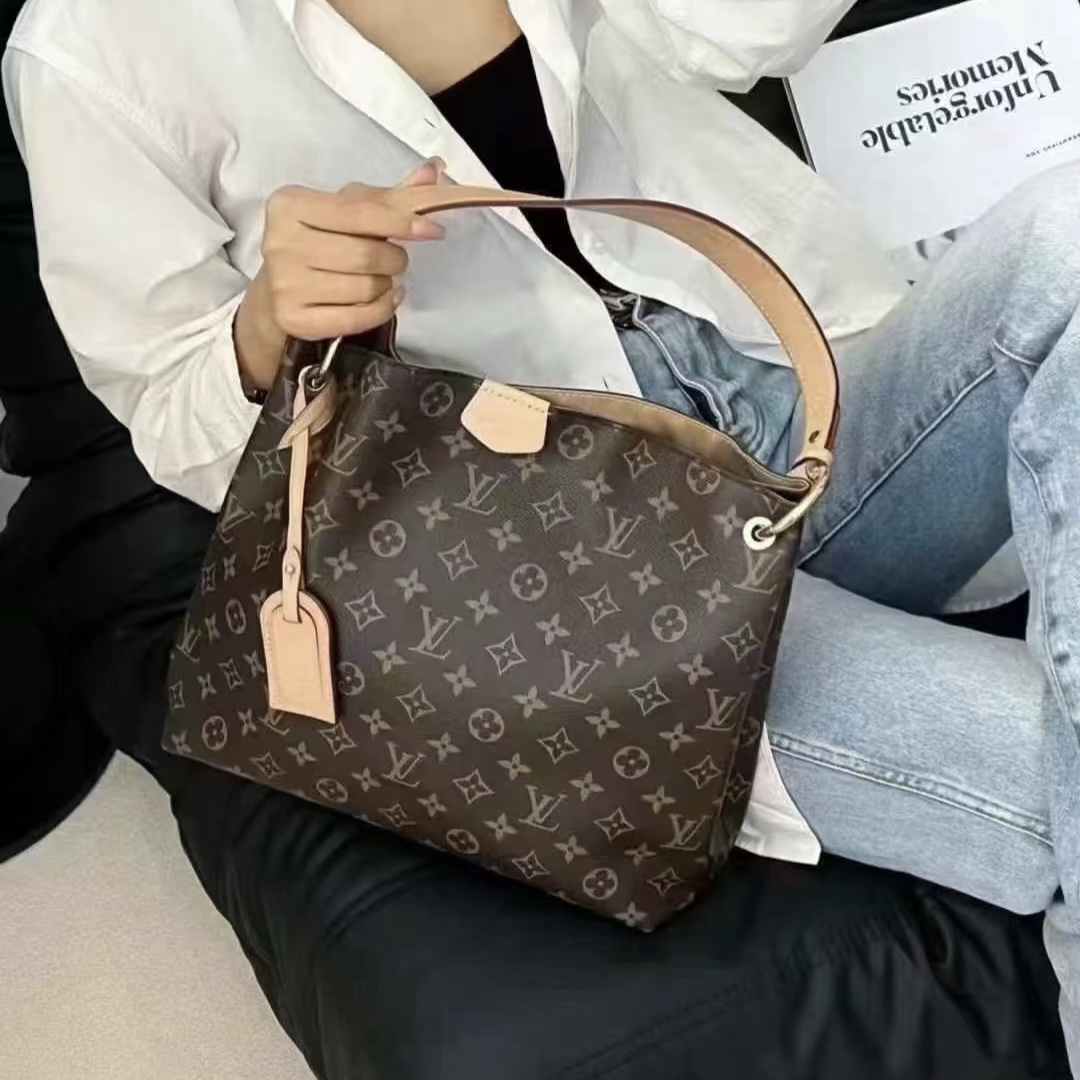 95新 LouisVuitton/路易威登 LV老花Gf小号973245