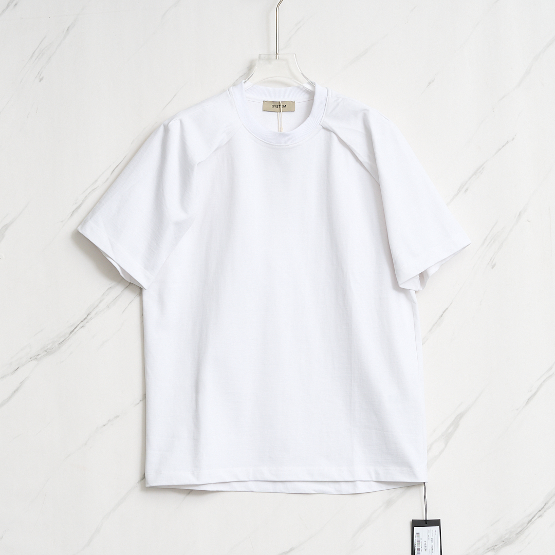 【Jes专属】全新未使用/System女士纯色解构T恤SOGU00102