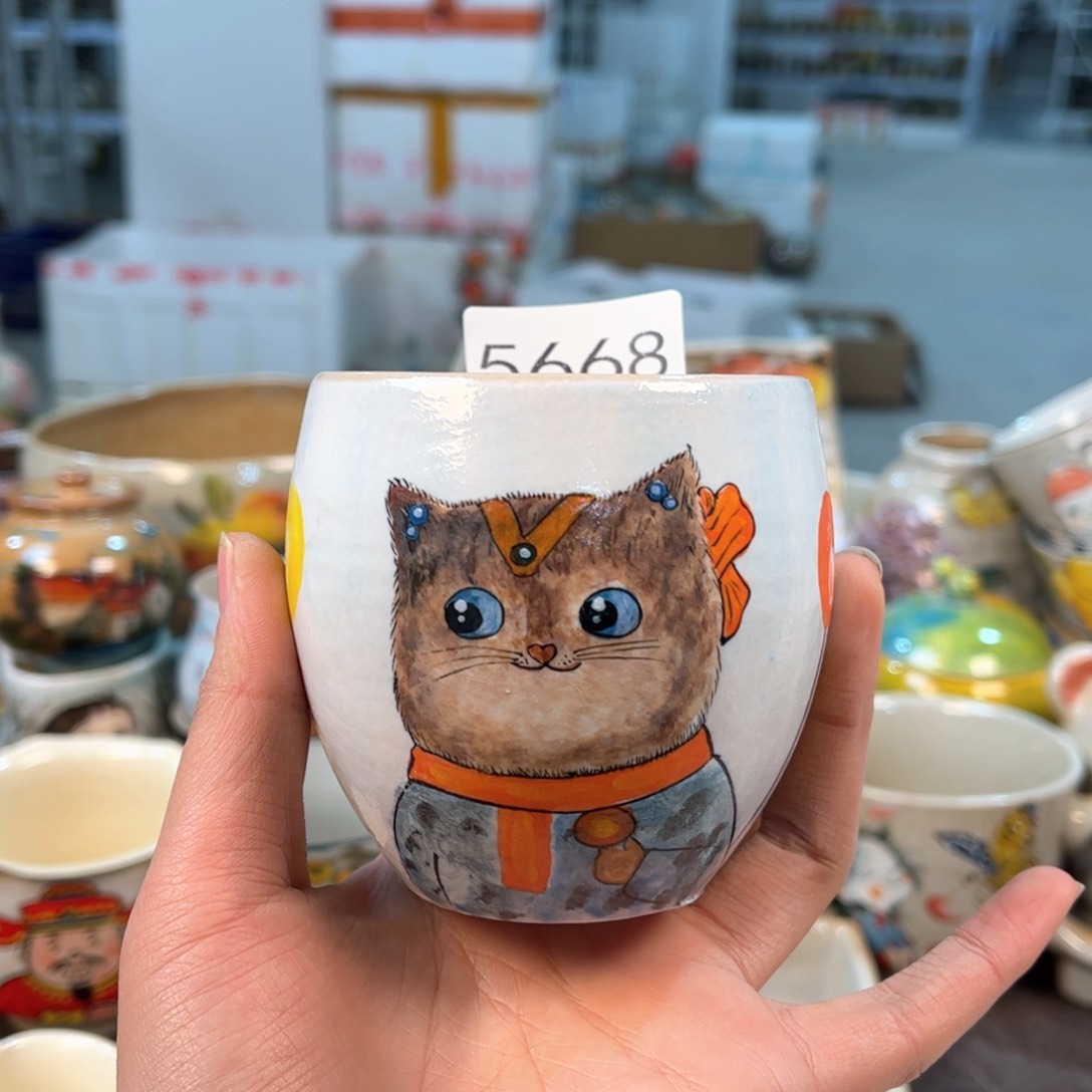 景德镇陶瓷手工杯