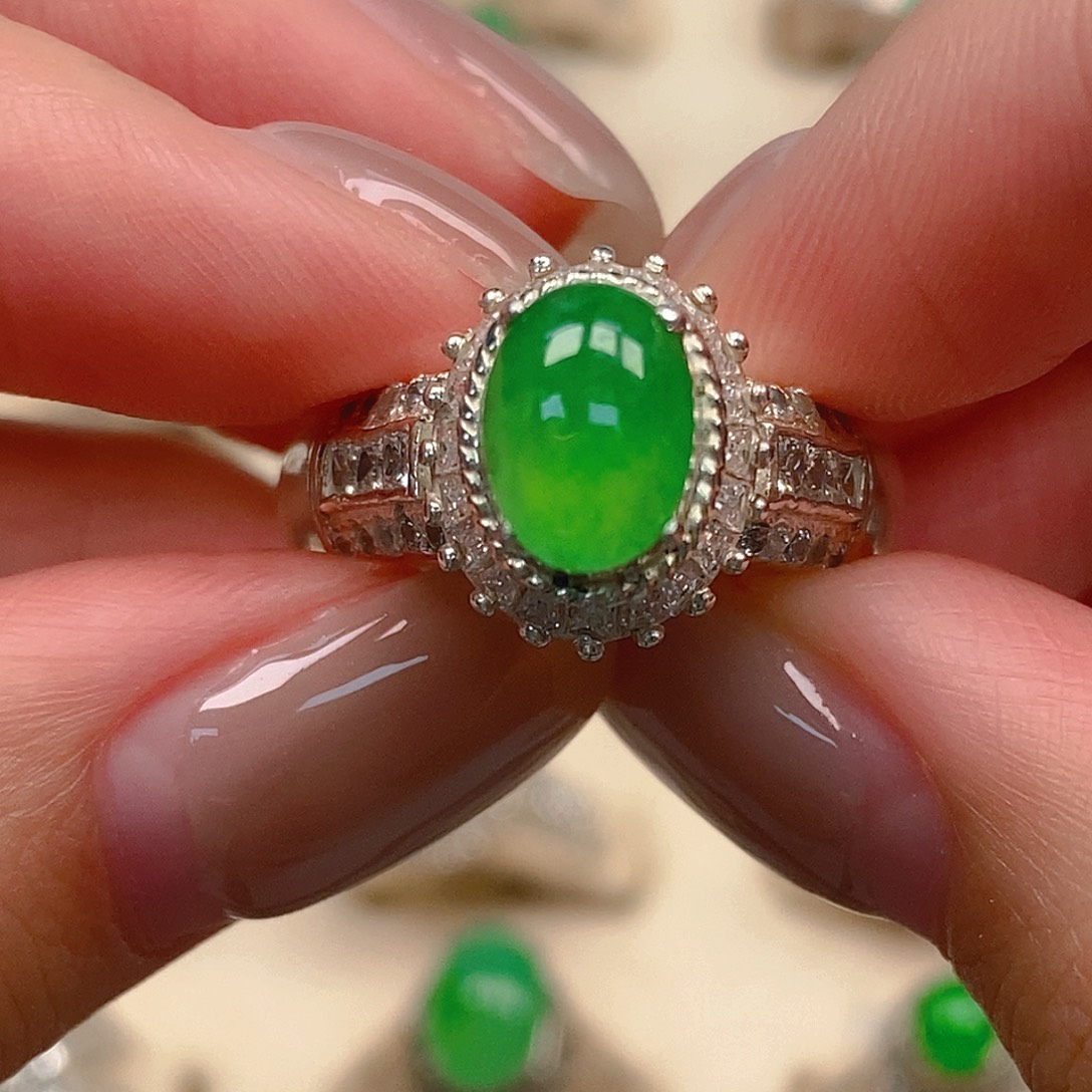 翡翠裸石翡翠蛋面