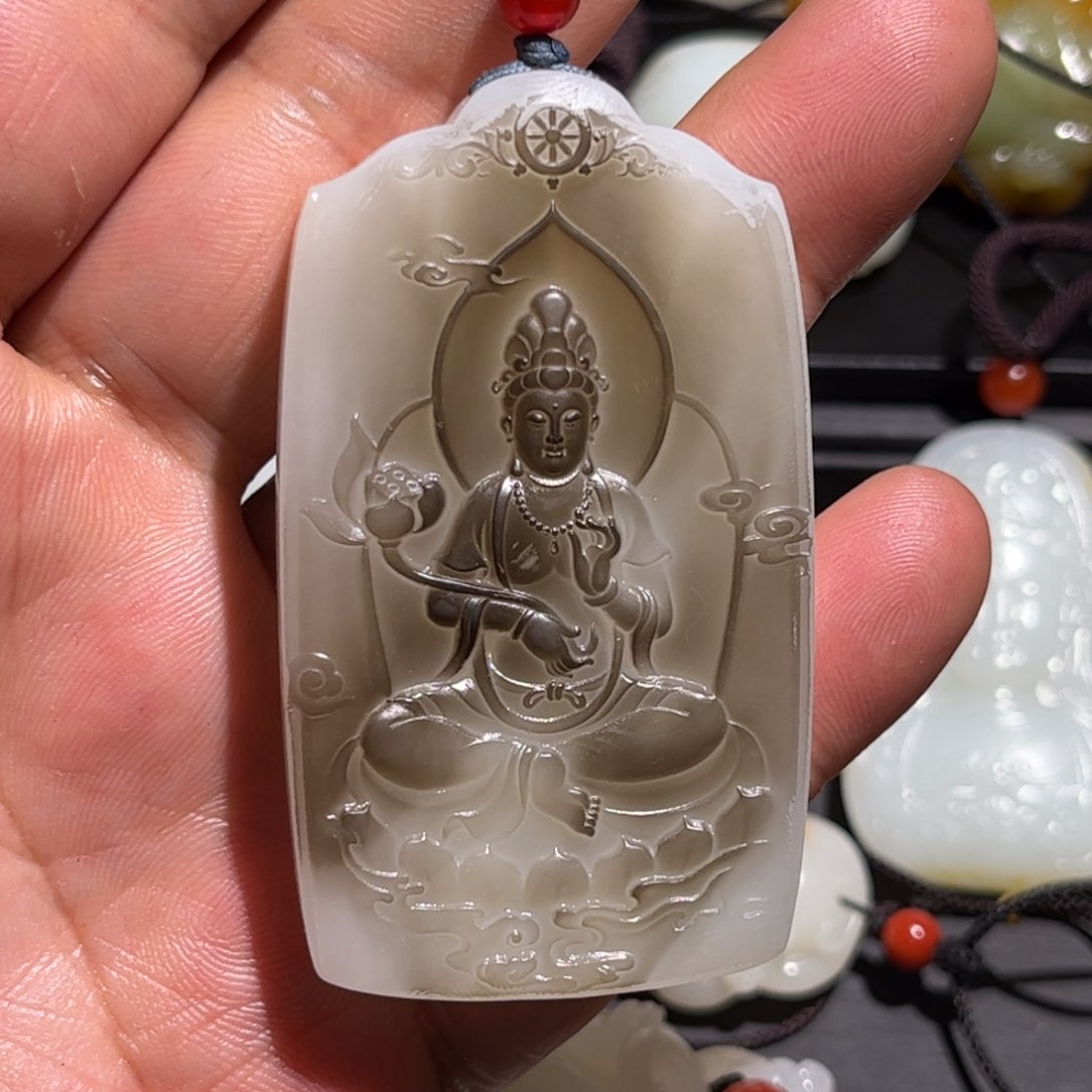 和田玉挂件未镶嵌